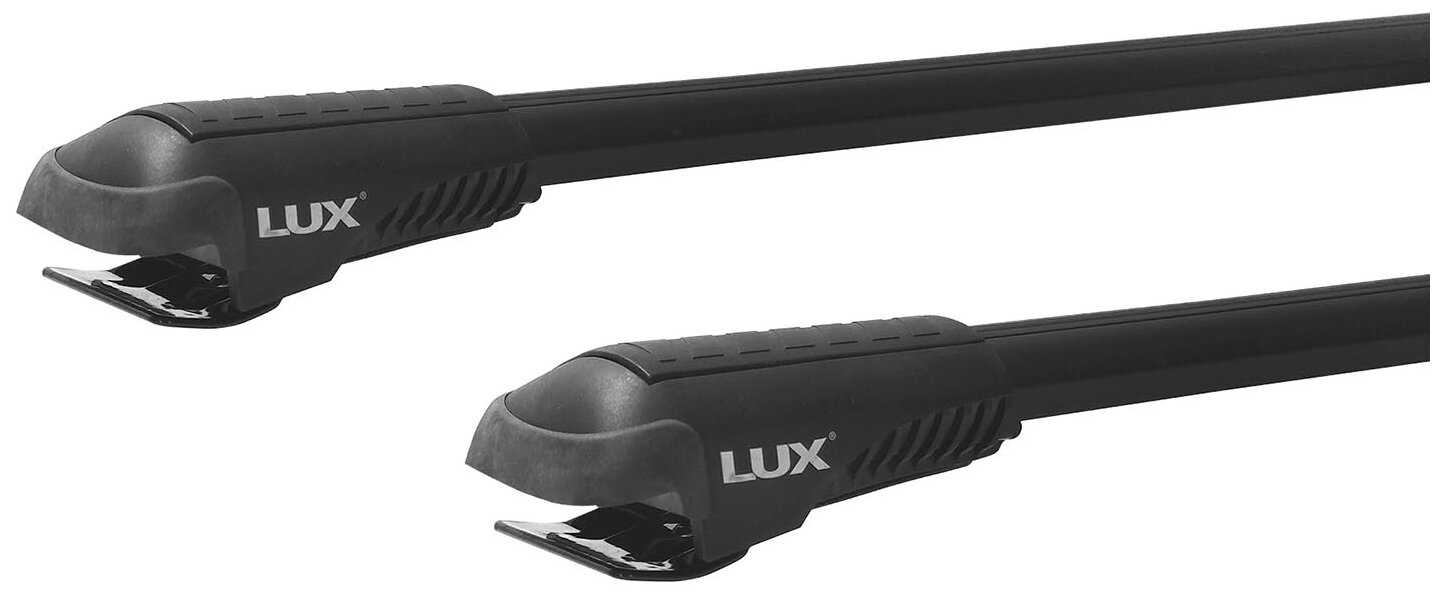 Багажная система LUX хантер L56-B черная для автомобилей с рейлингами (Lux 791941) фотография 1
