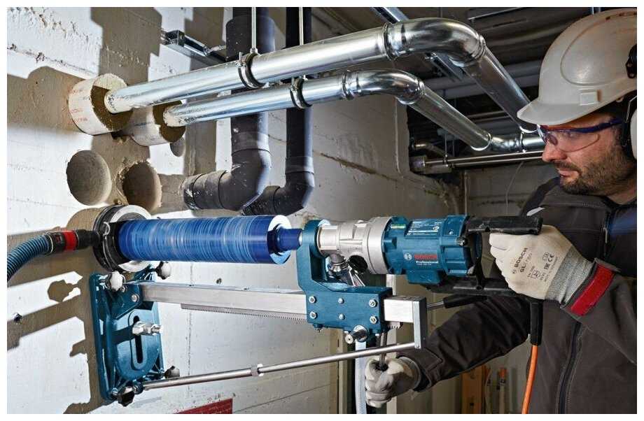 Дрель для алмазного бурения BOSCH GDB 180 WE (2000 Вт) фотография 2