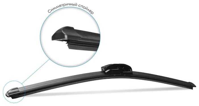 Щетка стеклоочистителя бескаркасная Lucky Way SCHET155 410 мм фотография 3