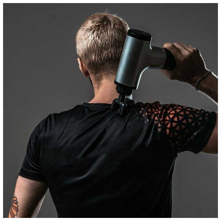 Перкуссионный массажер для тела Luazon LEM-42 (перкуссионный) фотография 15