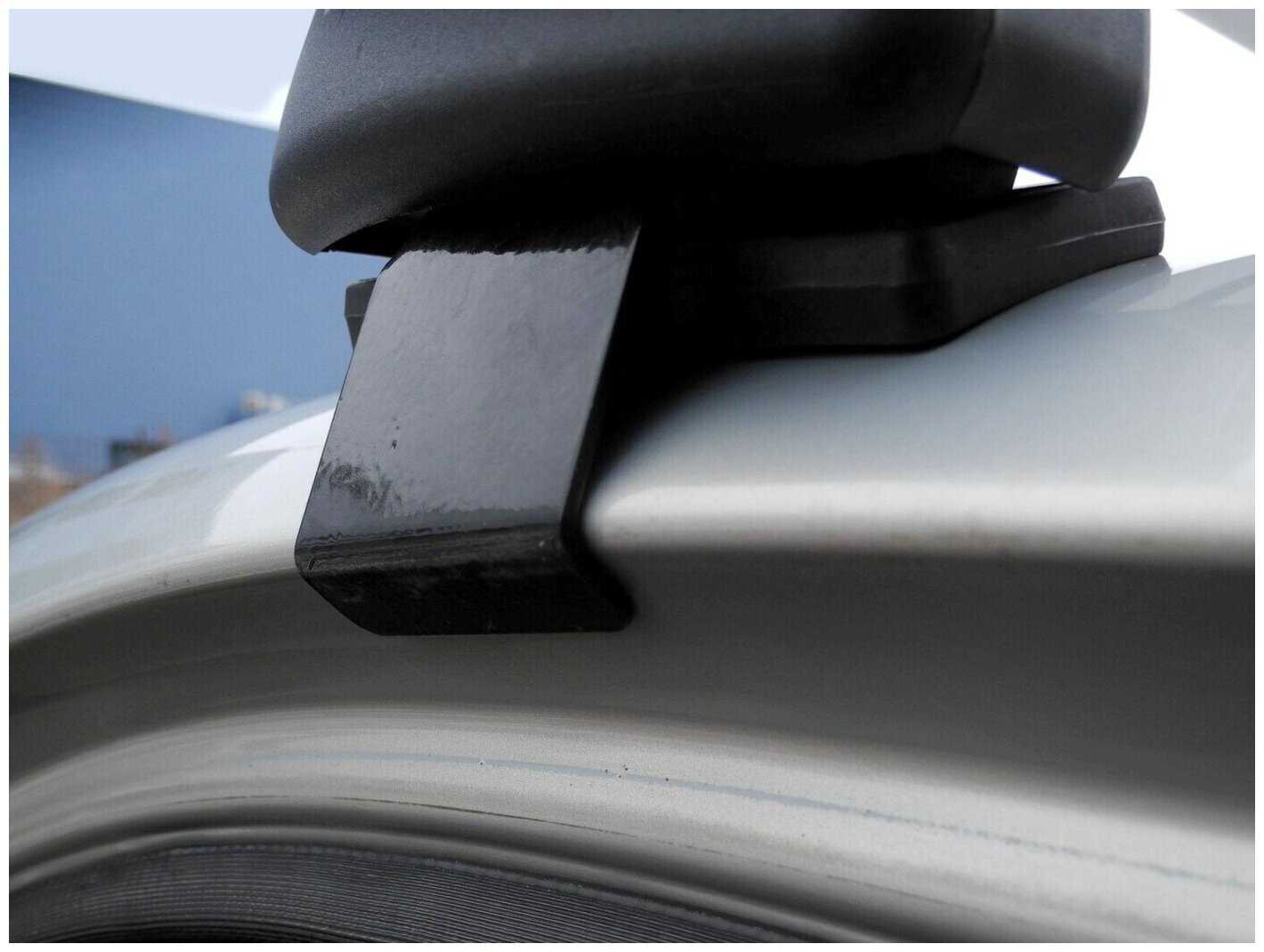 Багажник на LADA XRay (5-dr SUV) 16-, Евродеталь, крыловидные дуги, с замком фотография 4
