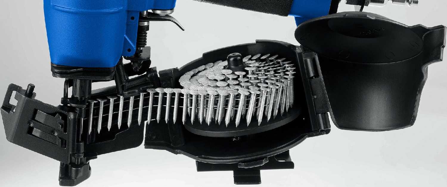 ЗУБР CRN-45, пневматический кровельный нейлер для барабанных гвоздей (31920) фотография 10