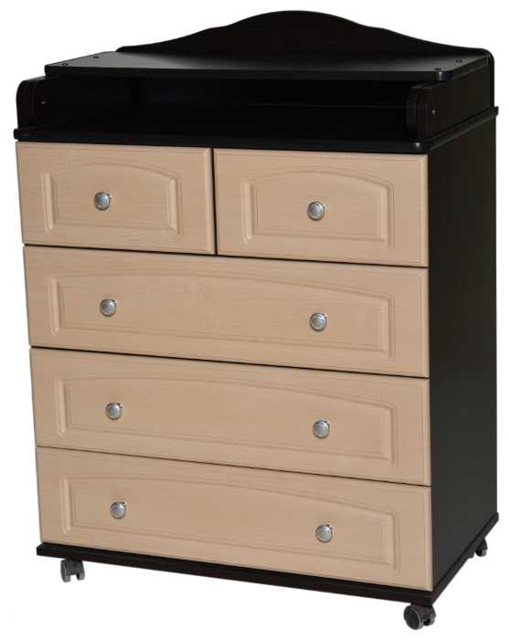 Пеленальный комод Кедр Victoria 805 МДФ фотография 4