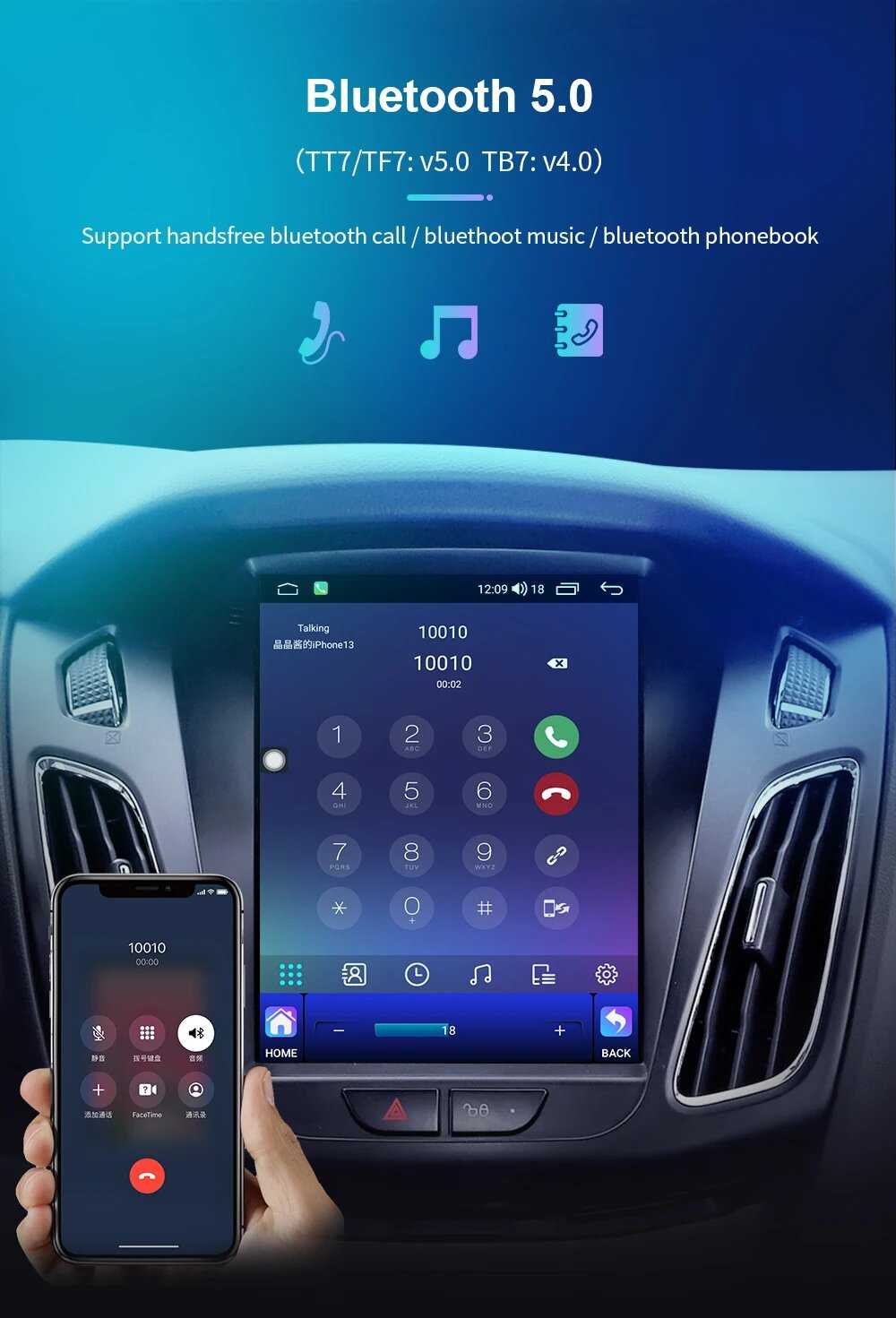 Автомагнитола EKIY TT7 (EKIY) фотография 9