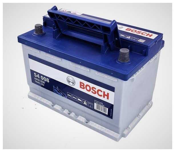 Автомобильный аккумулятор Bosch S4 008 (0 092 S40 080) 278x175x190 фотография 3