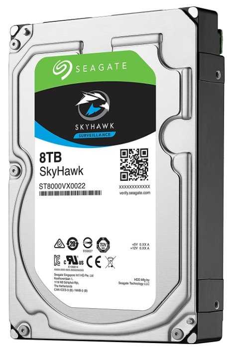 Жесткий диск Seagate SkyHawk 8 ТБ ST8000VX0022 фотография 2