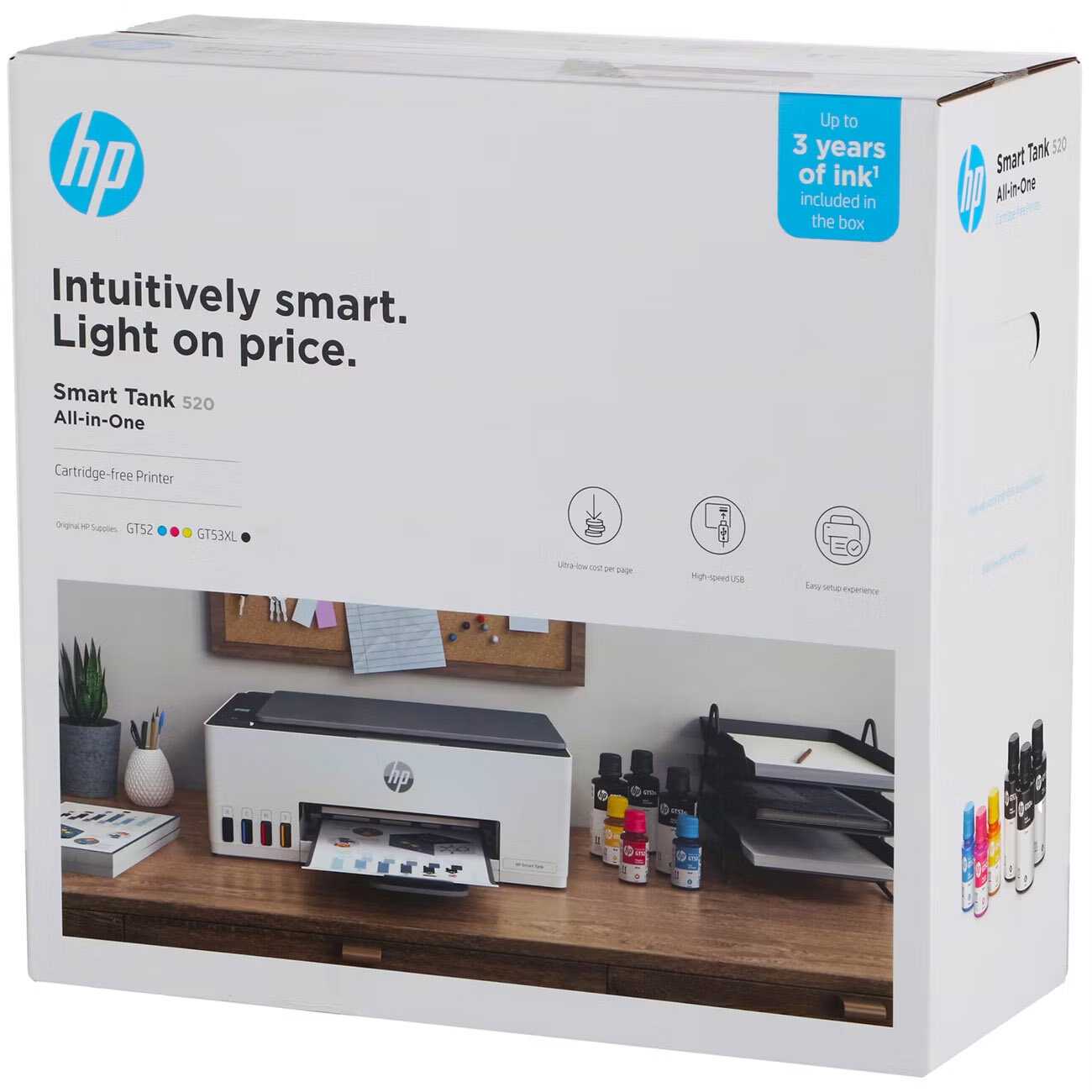 МФУ струйное HP Smart Tank 520 All-in-One фотография 4