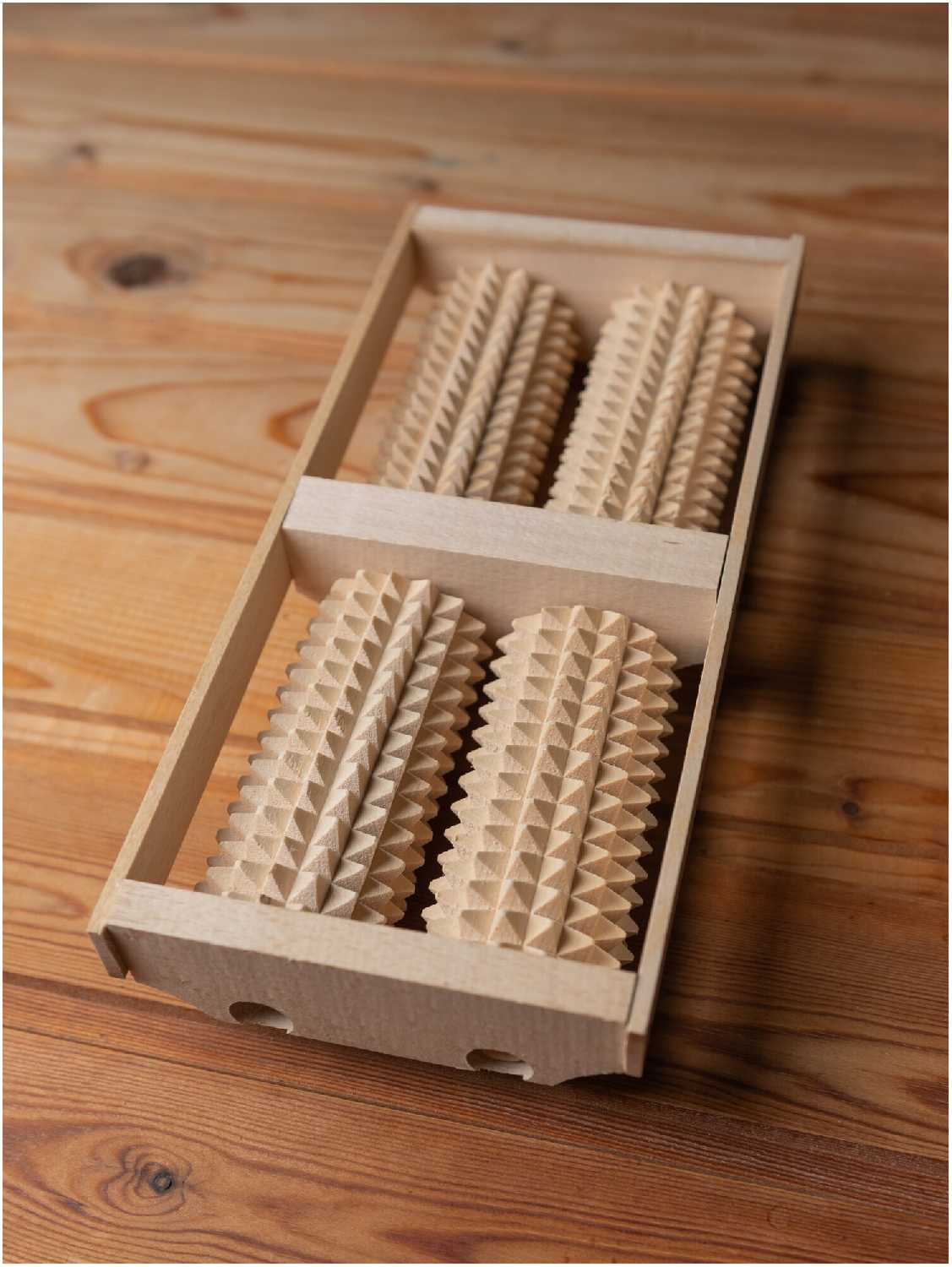 Массажер для стоп деревянный массажер для ног фотография 4