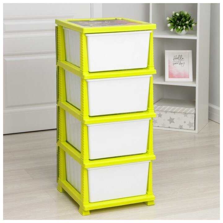 Бельевой комод РУССПЛАСТ Спорткар фотография 14