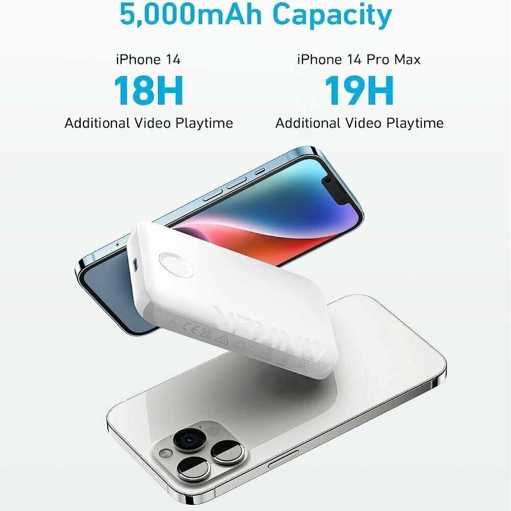 Внешний аккумулятор Anker 321 MagGo (5000мАч) фотография 2