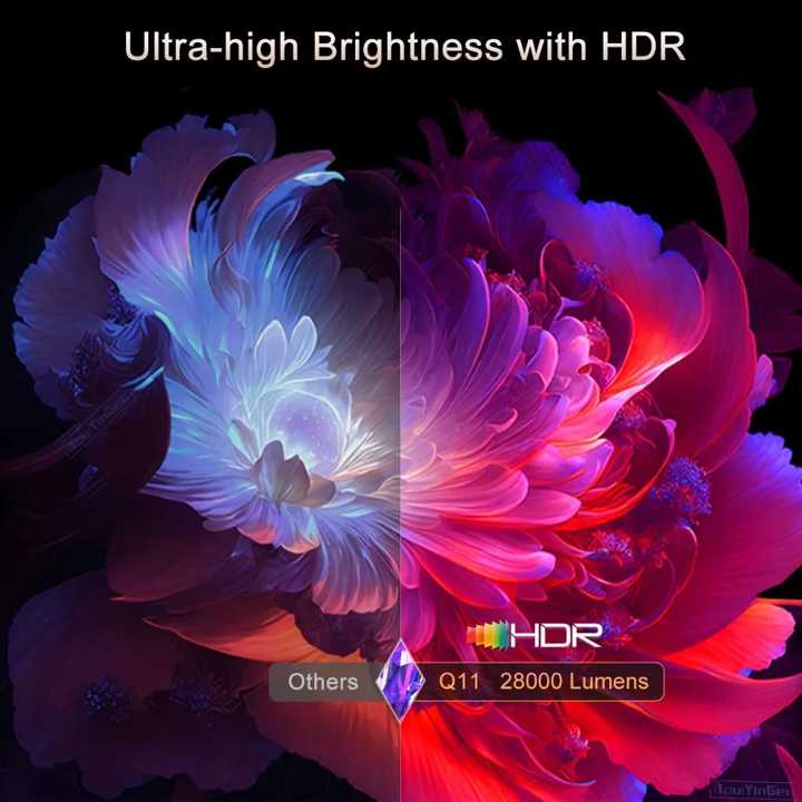 Видеопроектор TouYinger Q10W MAX Full HD фотография 6