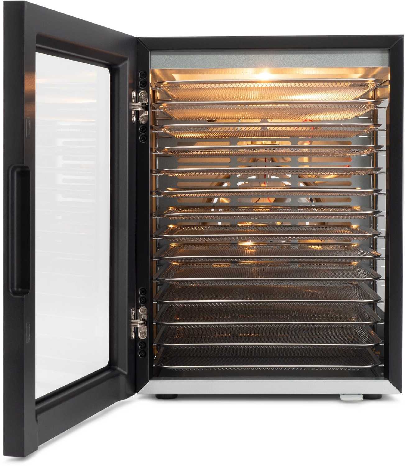 Сушка для фруктов и овощей Hyundai HYFD-8803 [28 поддонов, 850Вт] фотография 6