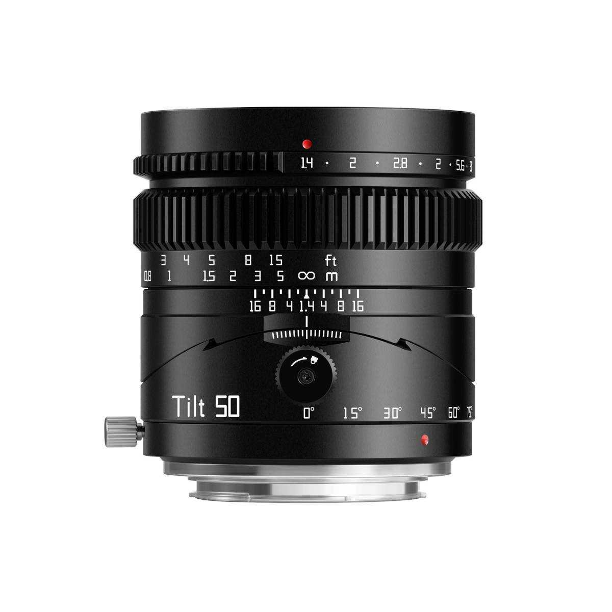 Объектив TTartisan 50 мм F1.4 Tilt для Nikon Z