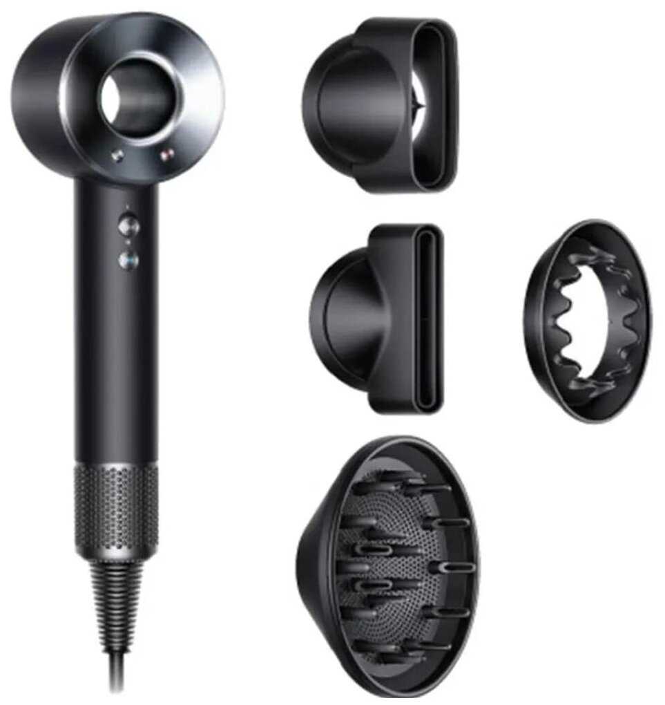 Фен Super Hair Dryer с 5 насадками фотография 3