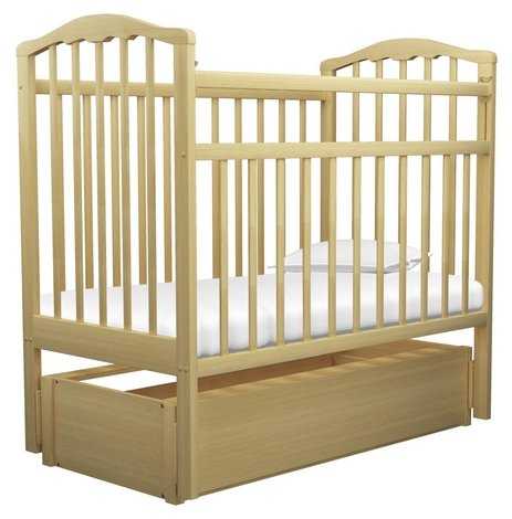 Кроватка Агат Золушка-6, классическая, продольный маятник фотография 6