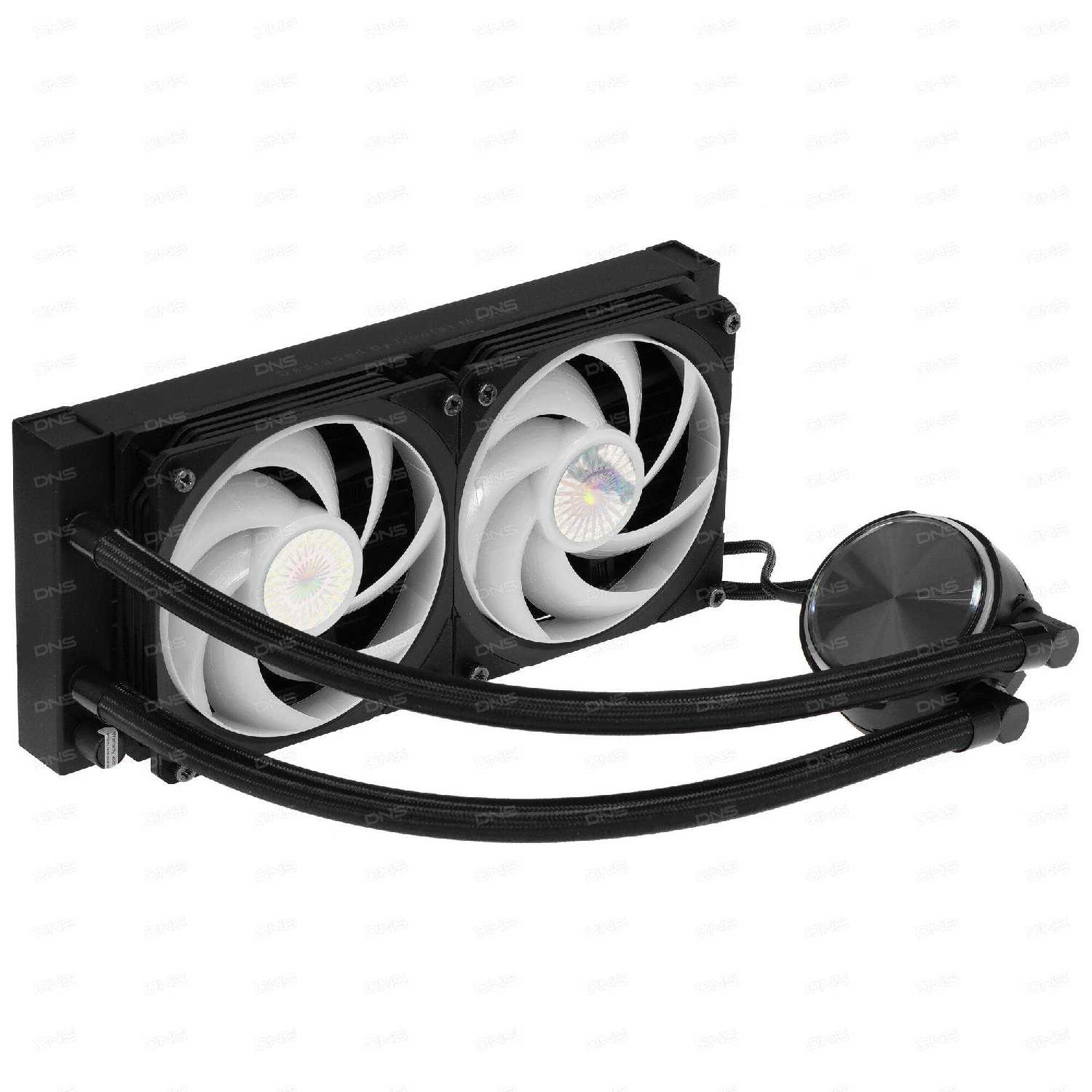Система водяного охлаждения Cooler Master MasterLiquid PL240 Flux фотография 28