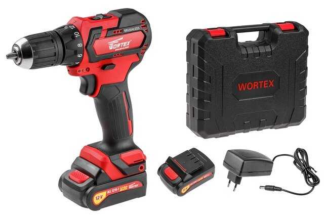 Аккумуляторная дрель-шуруповерт Wortex BD 1215-1 DLi BLD12151DLi0029 фотография 1