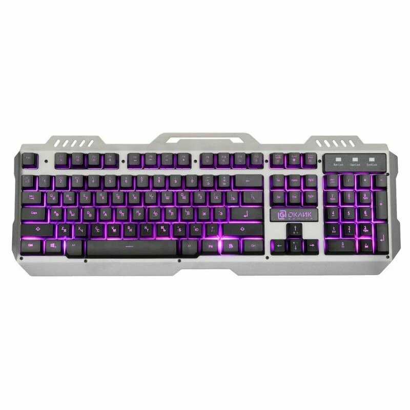 Клавиатура OKLICK Iron Force (790G) фотография 13