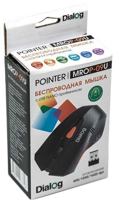 Беспроводная мышь Dialog MROP-09U USB фотография 6
