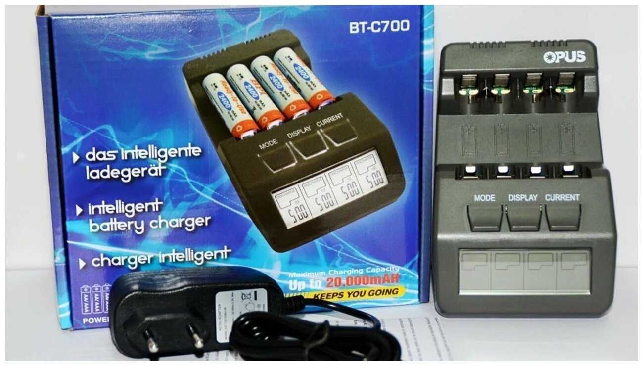 Зарядное устройство OPUS BT-C700 фотография 3