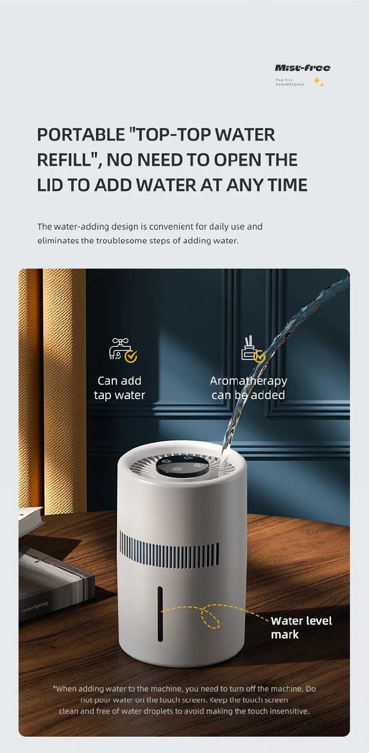 Увлажнитель-очиститель воздуха Xiaomi Youpin (4 л) фотография 24