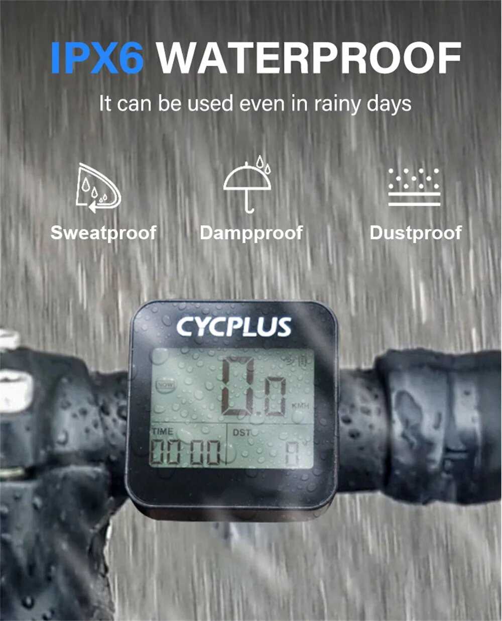 Беспроводной велосипедный одометр CYCPLUS G1 фотография 11