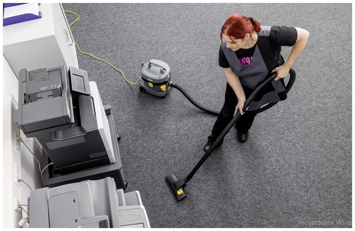 Профессиональный пылесос KARCHER T 11/1 Classic, 850 Вт фотография 6