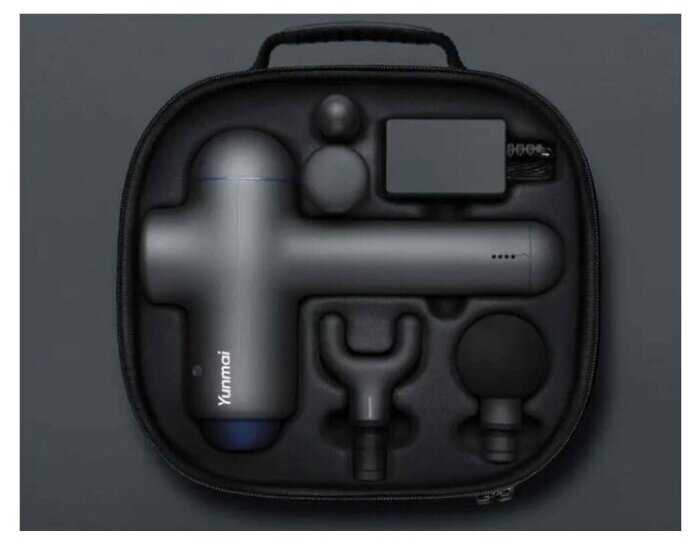 Вибрационный массажер Yunmai Muscle Massage Fascia Gun YMJM-420T фотография 2