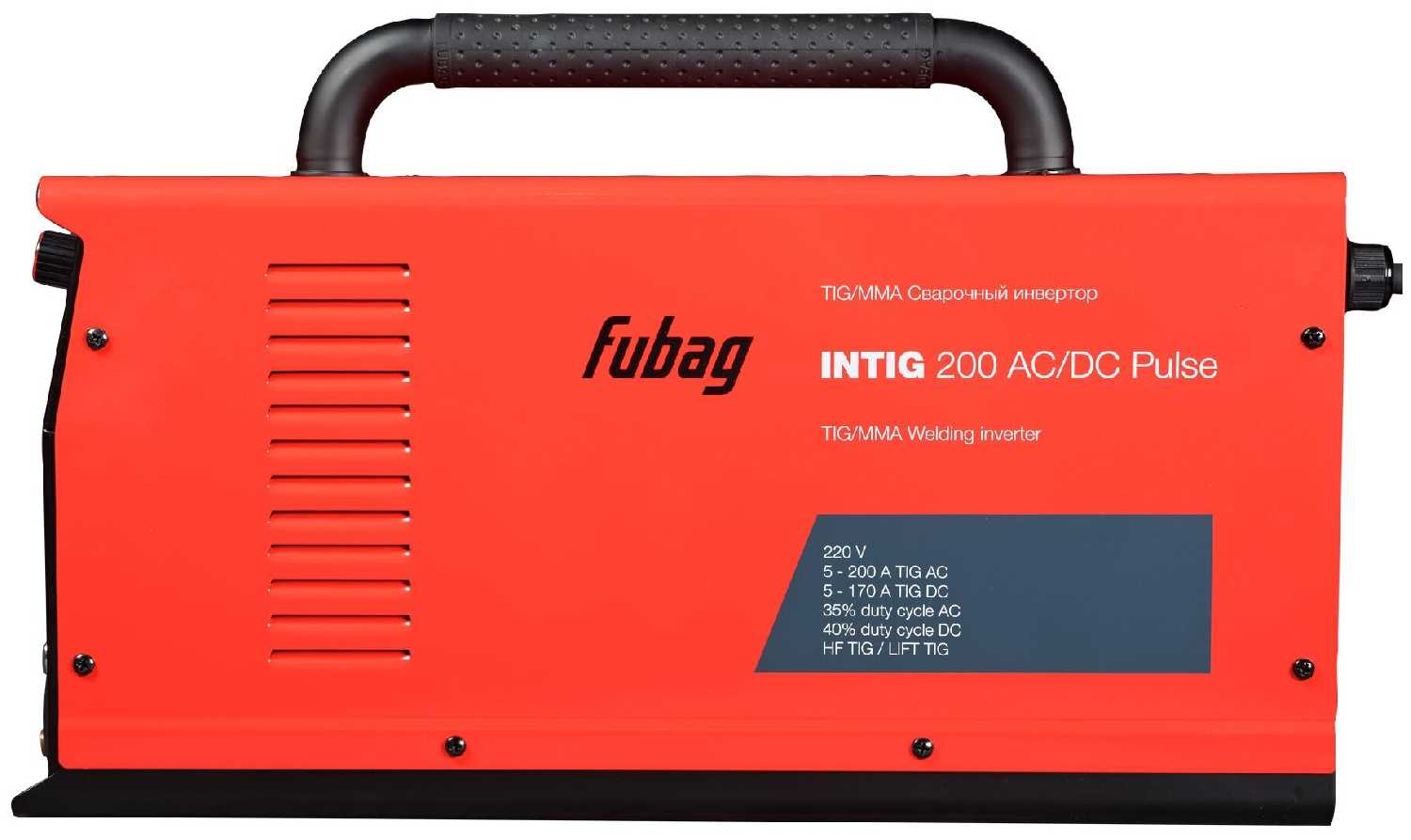 Сварочный аппарат Fubag INTIG 200 AC/DC PULSE (31412) фотография 1