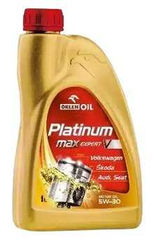 Синтетическое моторное масло Orlen Oil PLATINUM MaxExpert V 5W–30 фотография 1