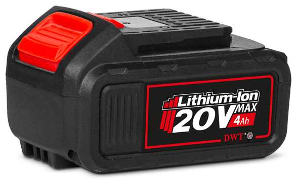 Аккумулятор DWT BS204001E (20 В, Li-ion, 4,0 Ач)