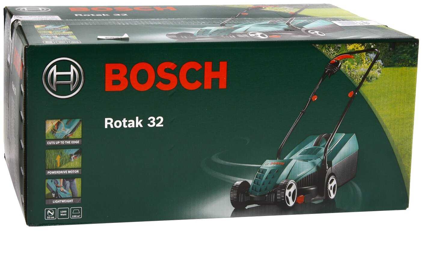 Электрическая газонокосилка BOSCH Rotak 32 (0.600.885.B00) фотография 8