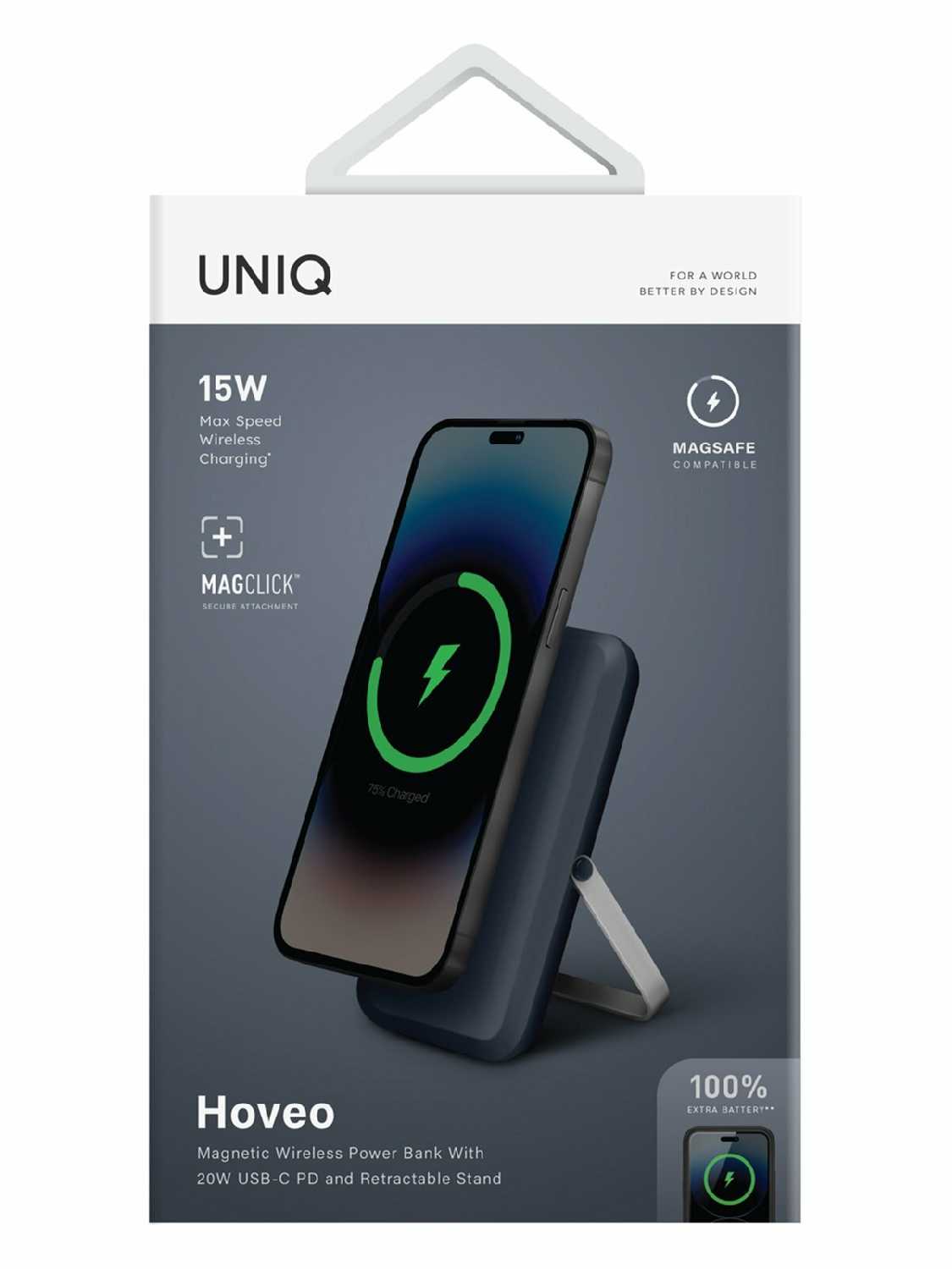 Внешний аккумулятор Uniq Портативный аккумулятор HOVEO (5000mAh) фотография 23
