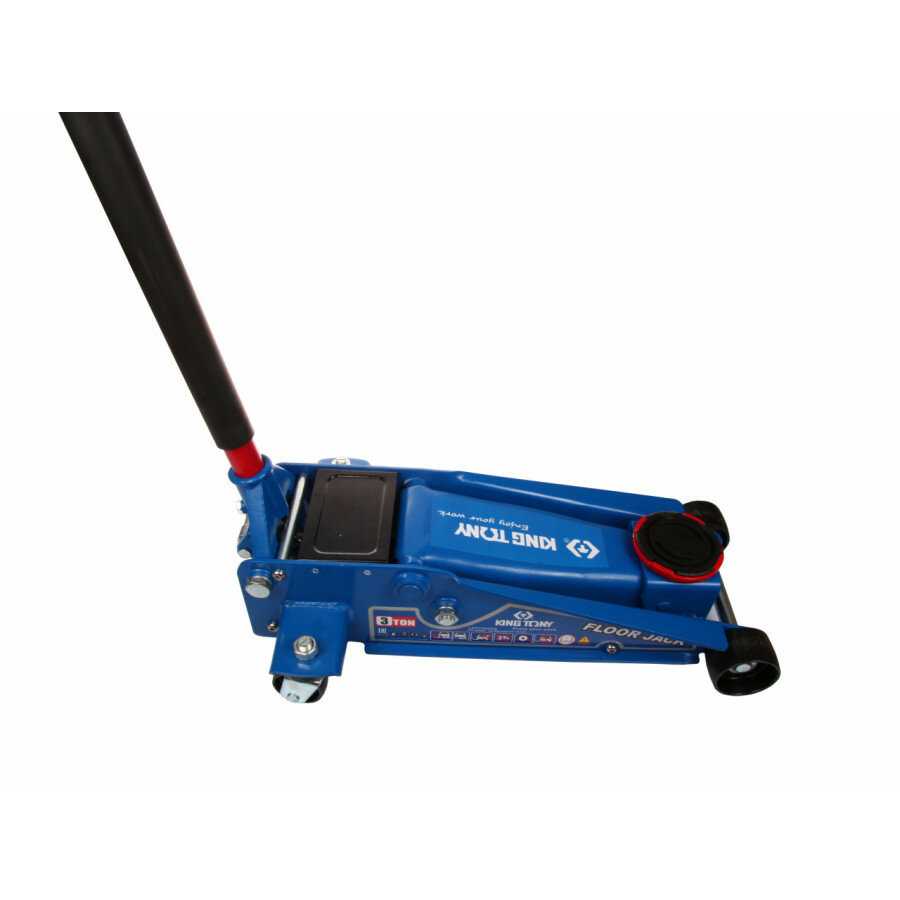 Домкрат подкатной гидравлический KING TONY 9TYT132-03A-B фотография 17