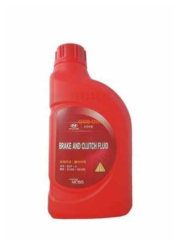 Тормозная жидкость Hyundai/KIA Brake and Clutch Fluid DOT-3 фотография 4