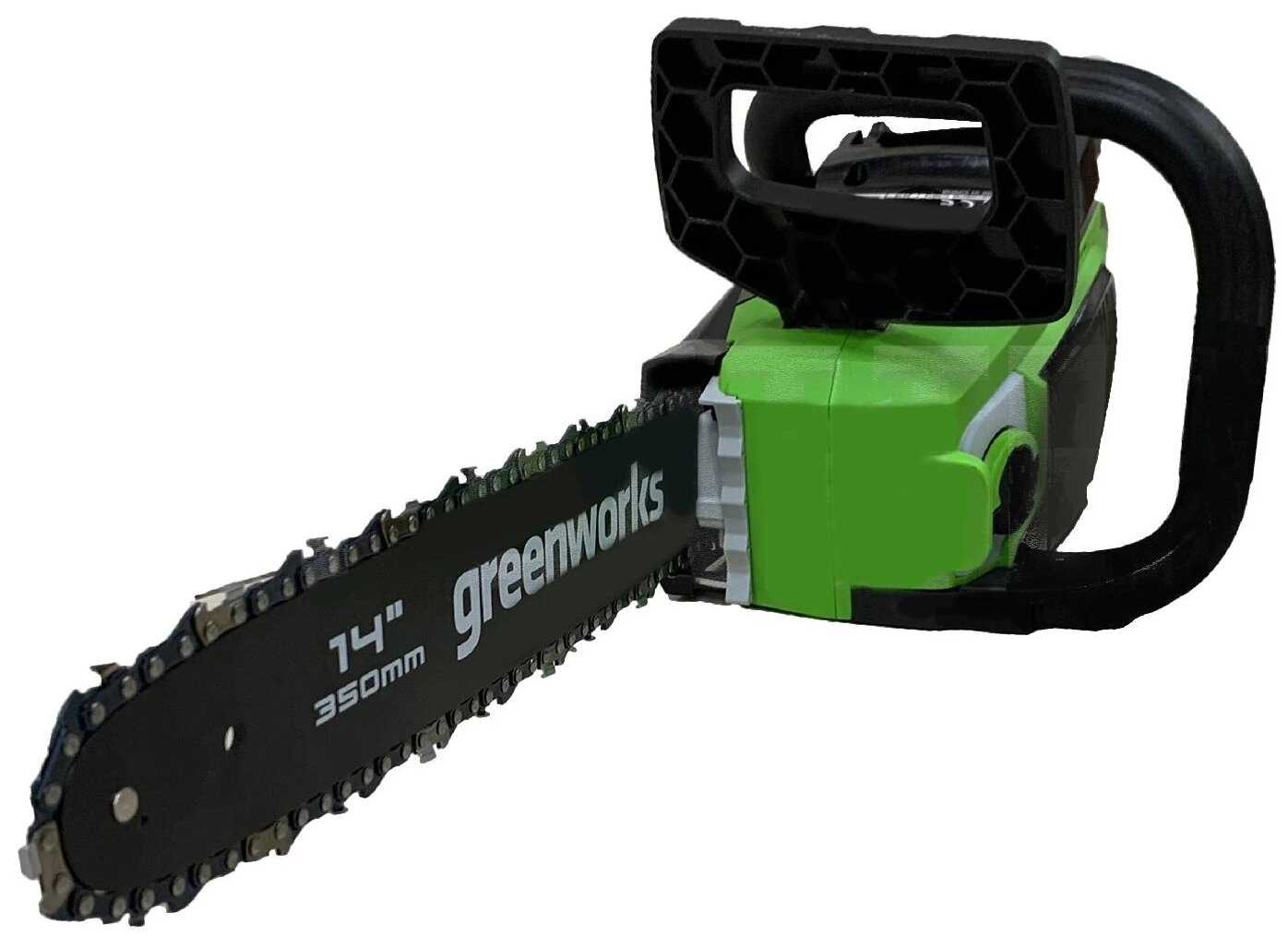 Пила аккумуляторная Greenworks GD40CS15 фотография 2