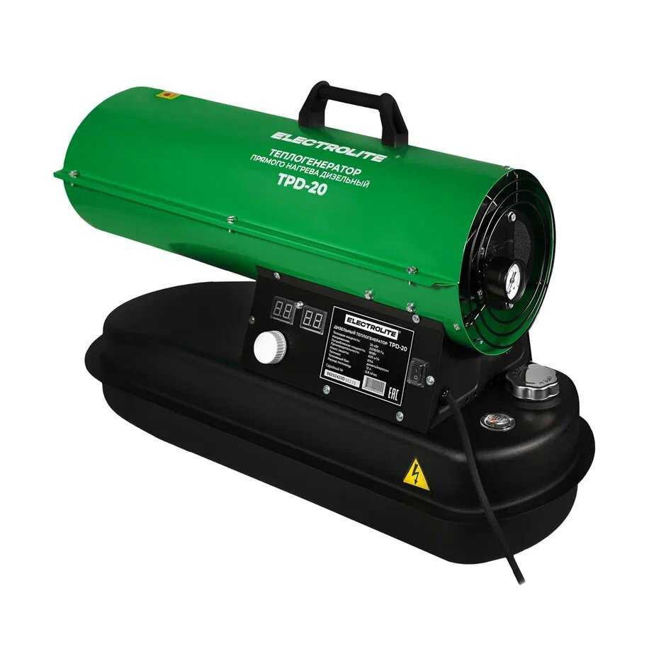 Дизельная тепловая пушка Electrolite TPD-20 фотография 10