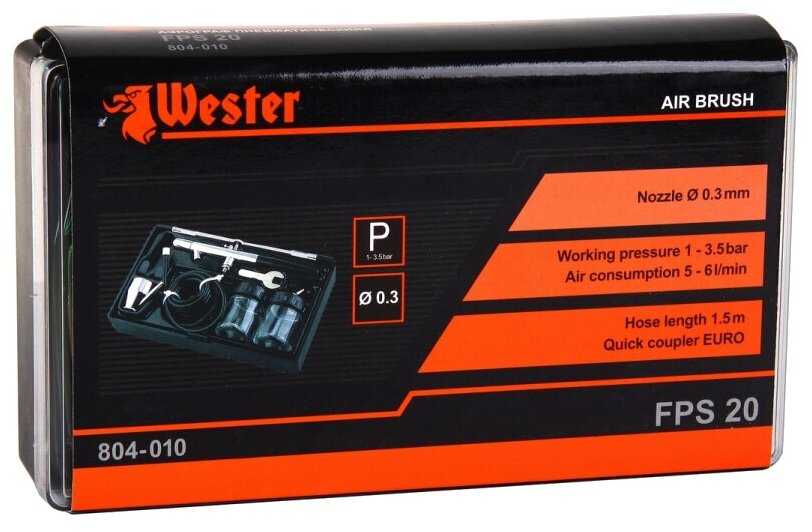 Аэрограф Wester FPS-20 фотография 4