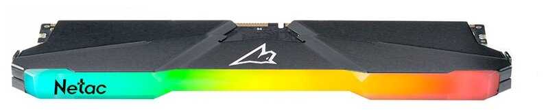 Оперативная память Netac Shadow RGB 8 ГБ DDR4 DIMM CL19 (NTSRD4P26SP-08E) фотография 1