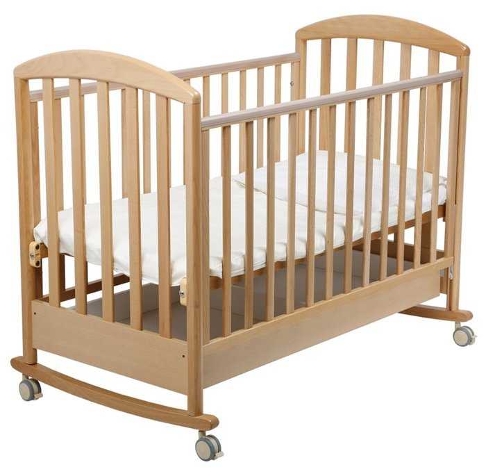 Кроватка Papaloni Джованни, качалка, полозья для качания фотография 5