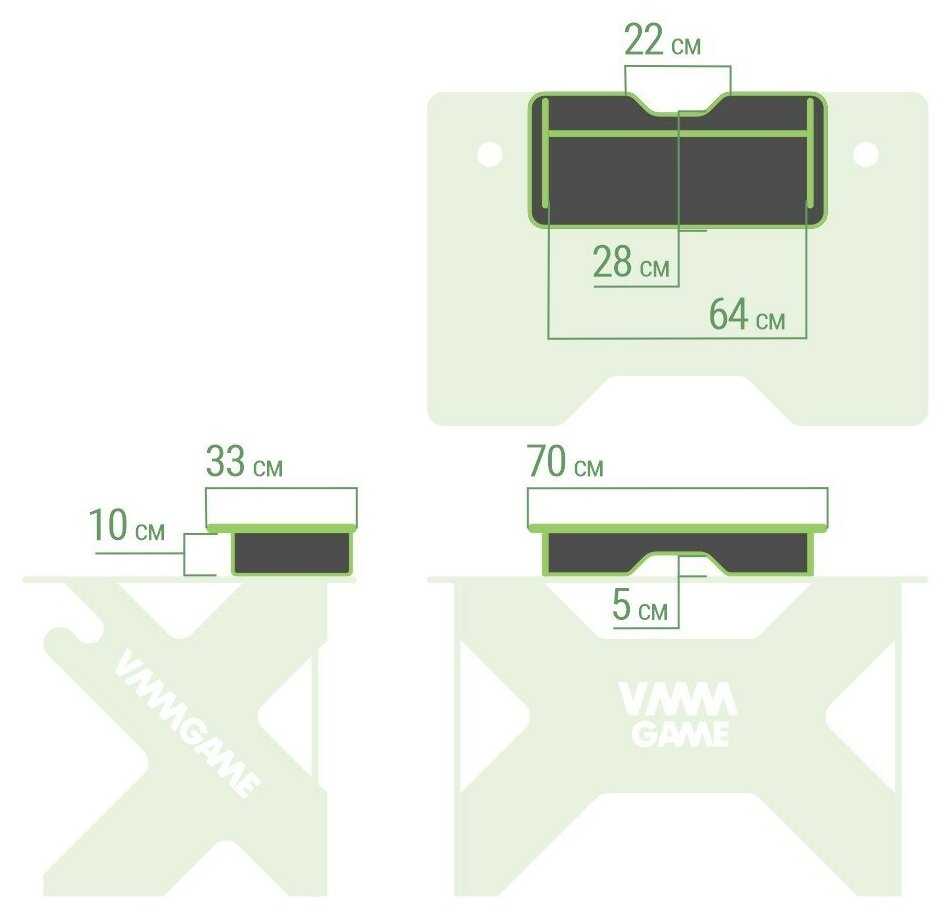 Подставка для монитора и акустической системы VMMGAME BASE фотография 5