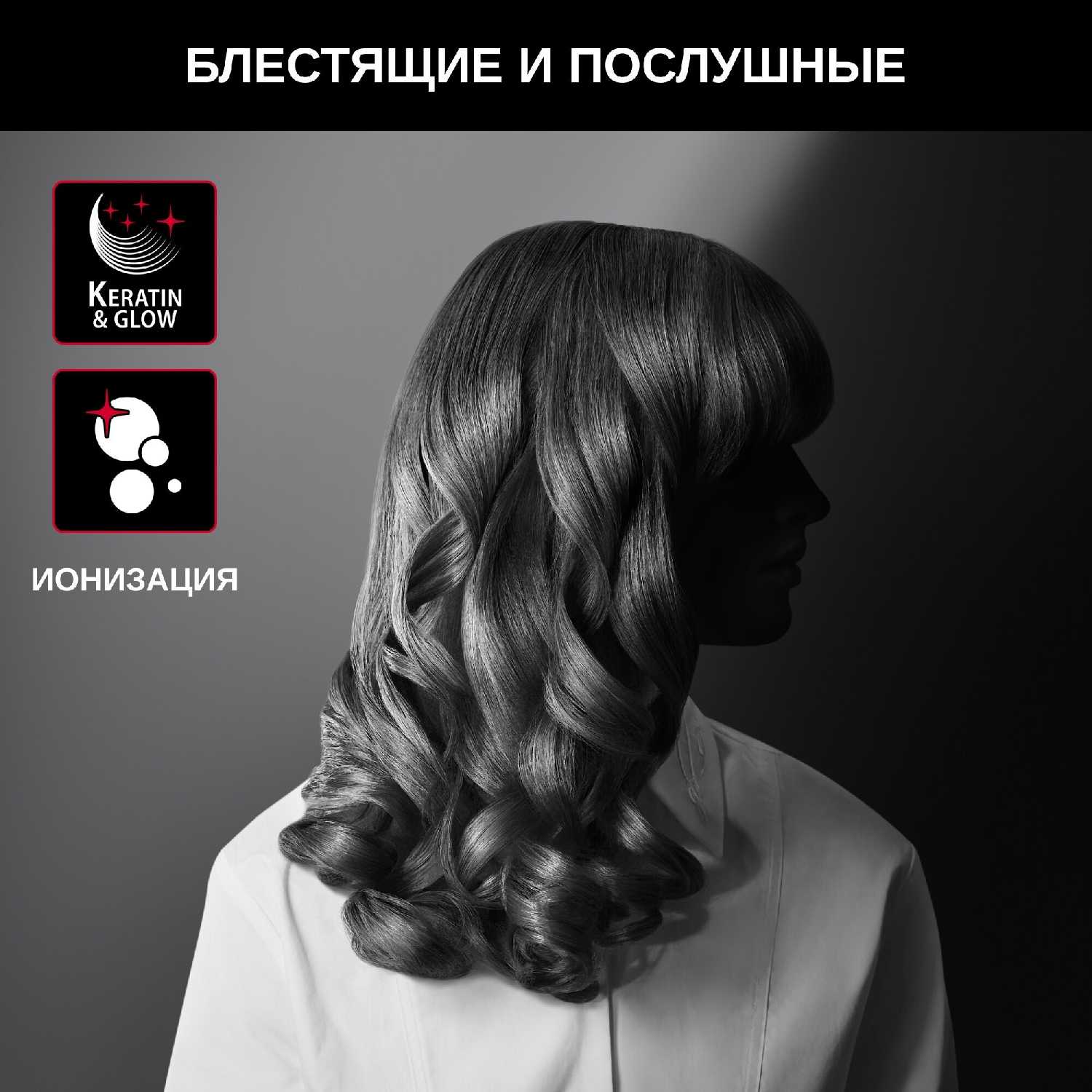 Фен щетка для волос Rowenta Karl Lagerfeld Express Style (CF635LF0) фотография 3