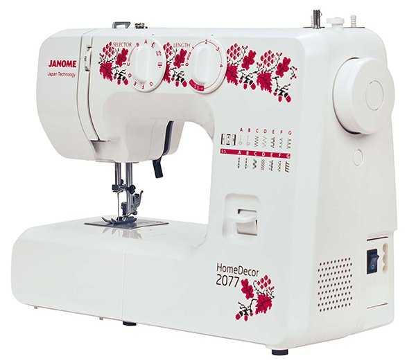 Швейная машина Janome HomeDecor 2077 фотография 1
