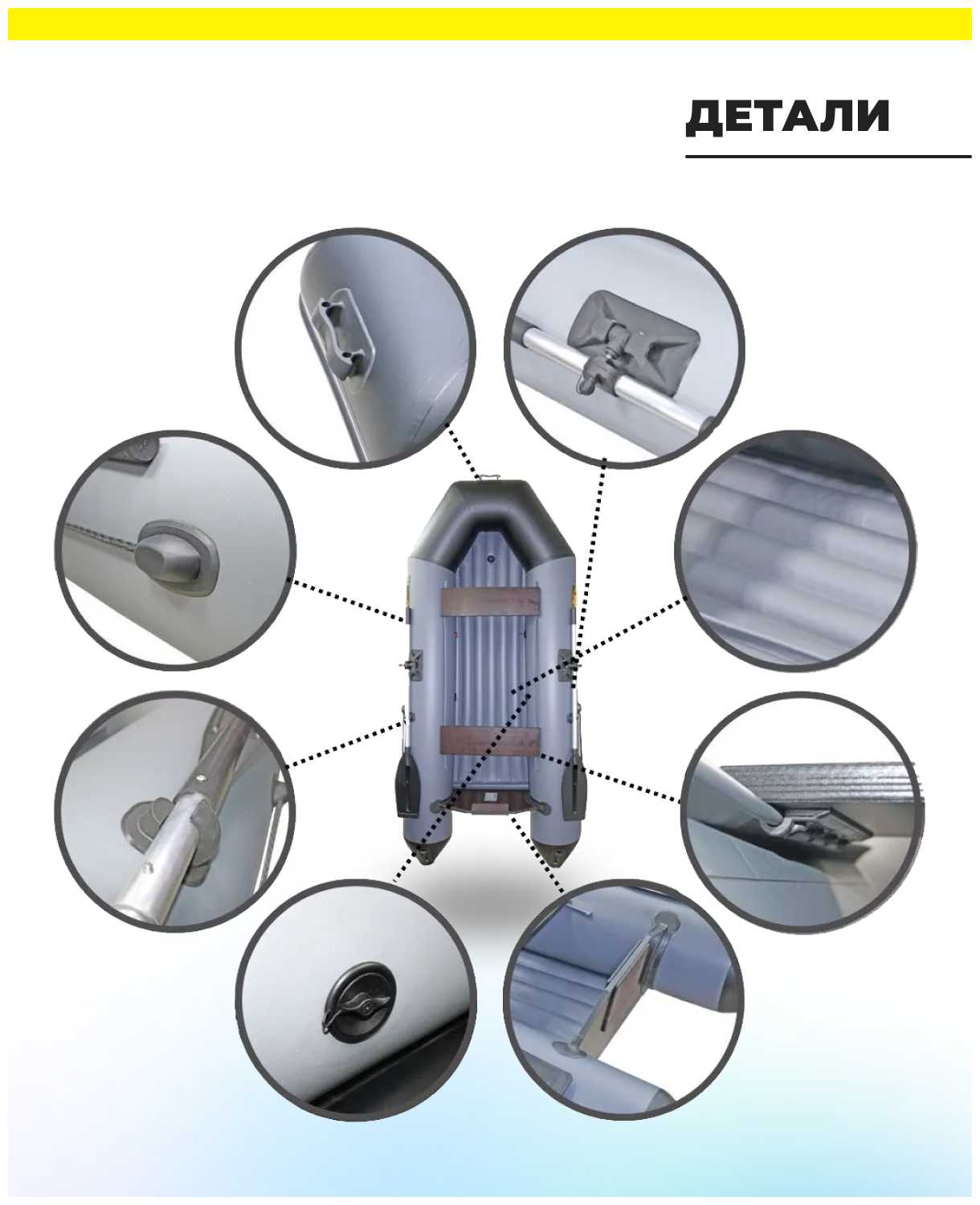 Лодка ПВХ Муссон 3200 НД фотография 13