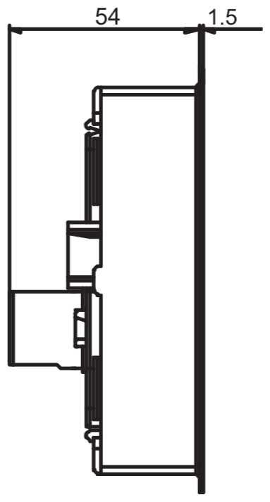 Кнопка смыва SANIT Swing 16.735.00..0004 фотография 2