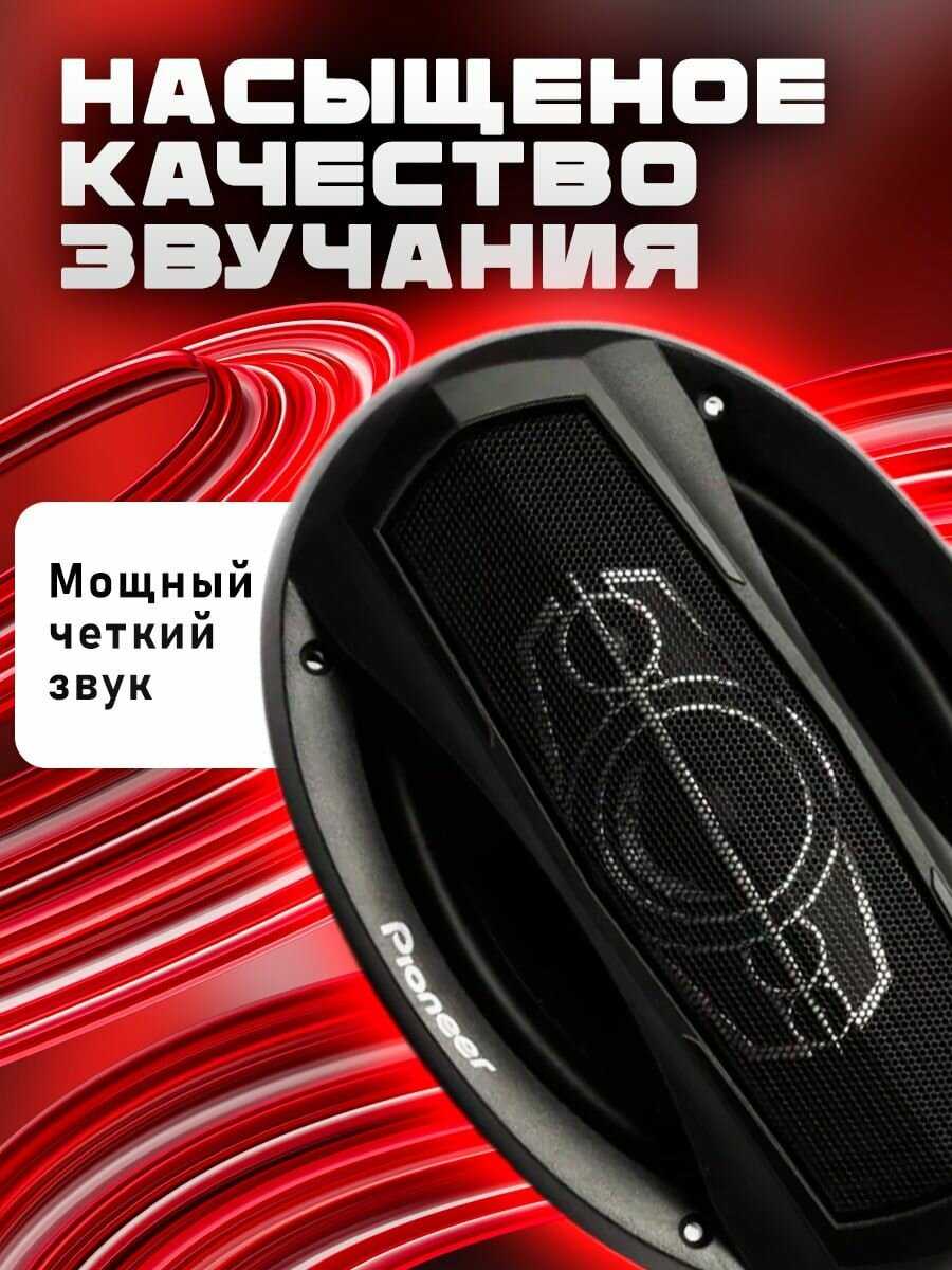 Автомобильные колонки Pioneer TS-A1395S фотография 3