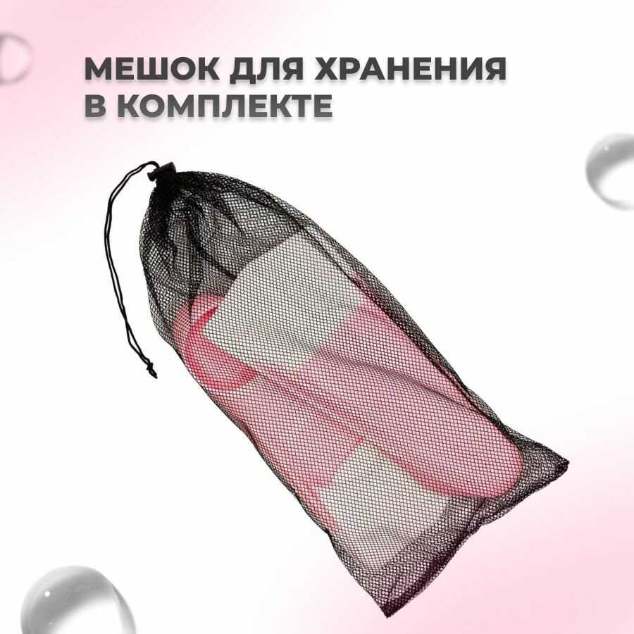 Ласты для бассейна BRADE короткие тренировочные для плавания (M 39-41) фотография 5