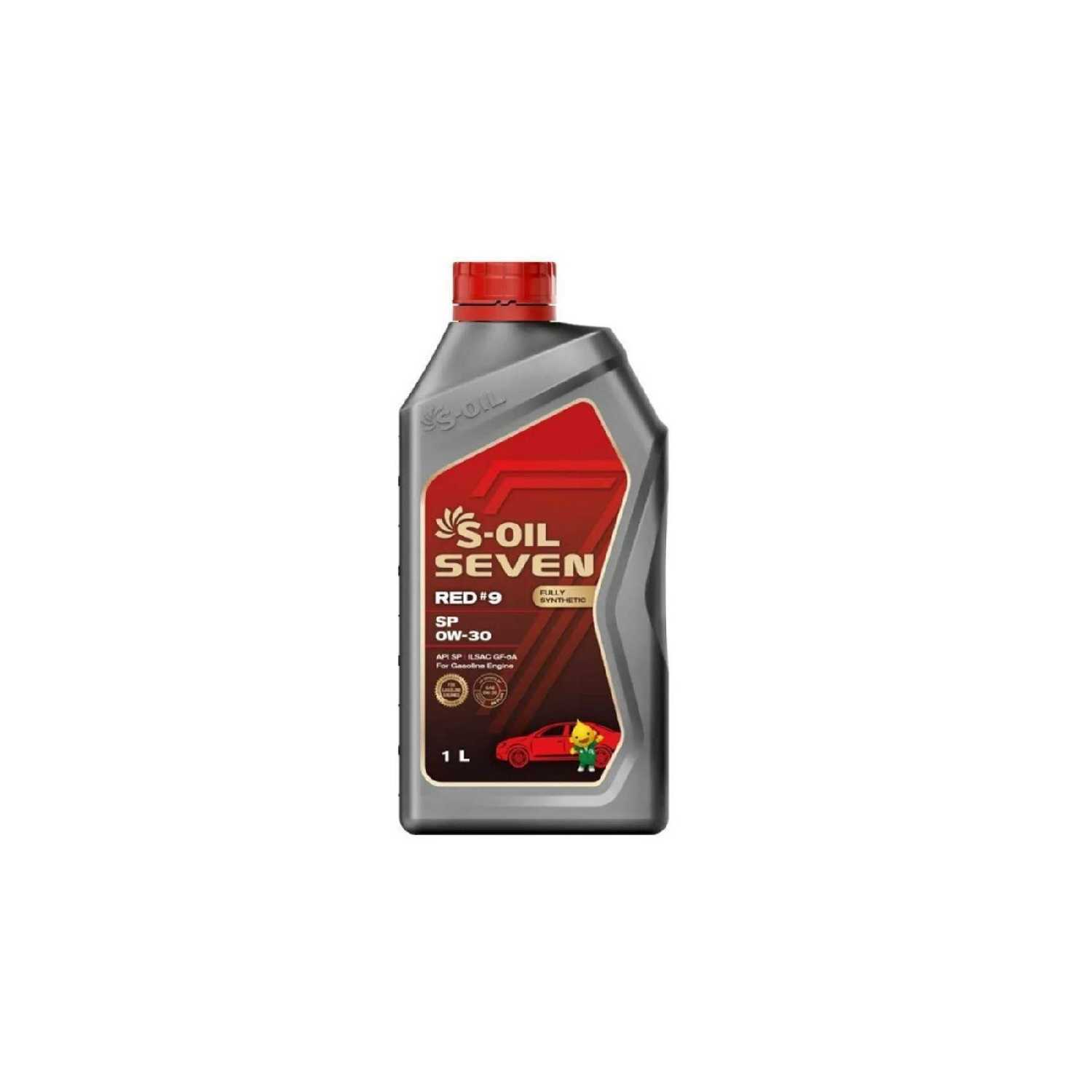 Моторное масло S-OIL SEVEN 0W-30 (4 л) фотография 5