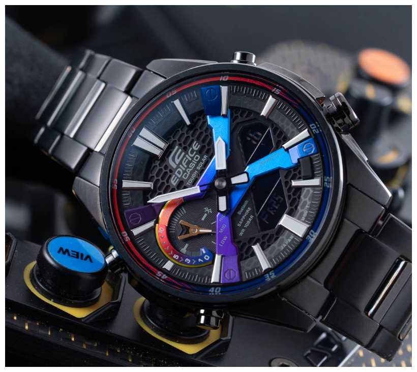 Японские наручные часы Casio Edifice ECB-S100HG-1A фотография 4