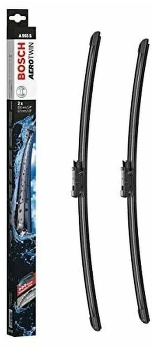 Щетка стеклоочистителя бескаркасная Bosch Aerotwin A955S, 2 шт. фотография 18